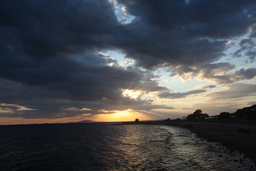 Sea evening