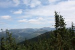 Panorama Krkonoš se Sněžkou