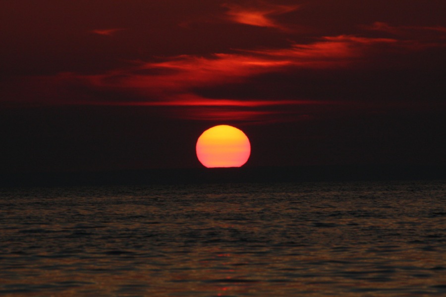 Západ slunce v Chorvatsku