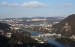 Pohled na Ústí nad Labem z Vrkoče