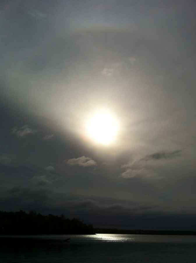 Ráno na Skašovském rybníce